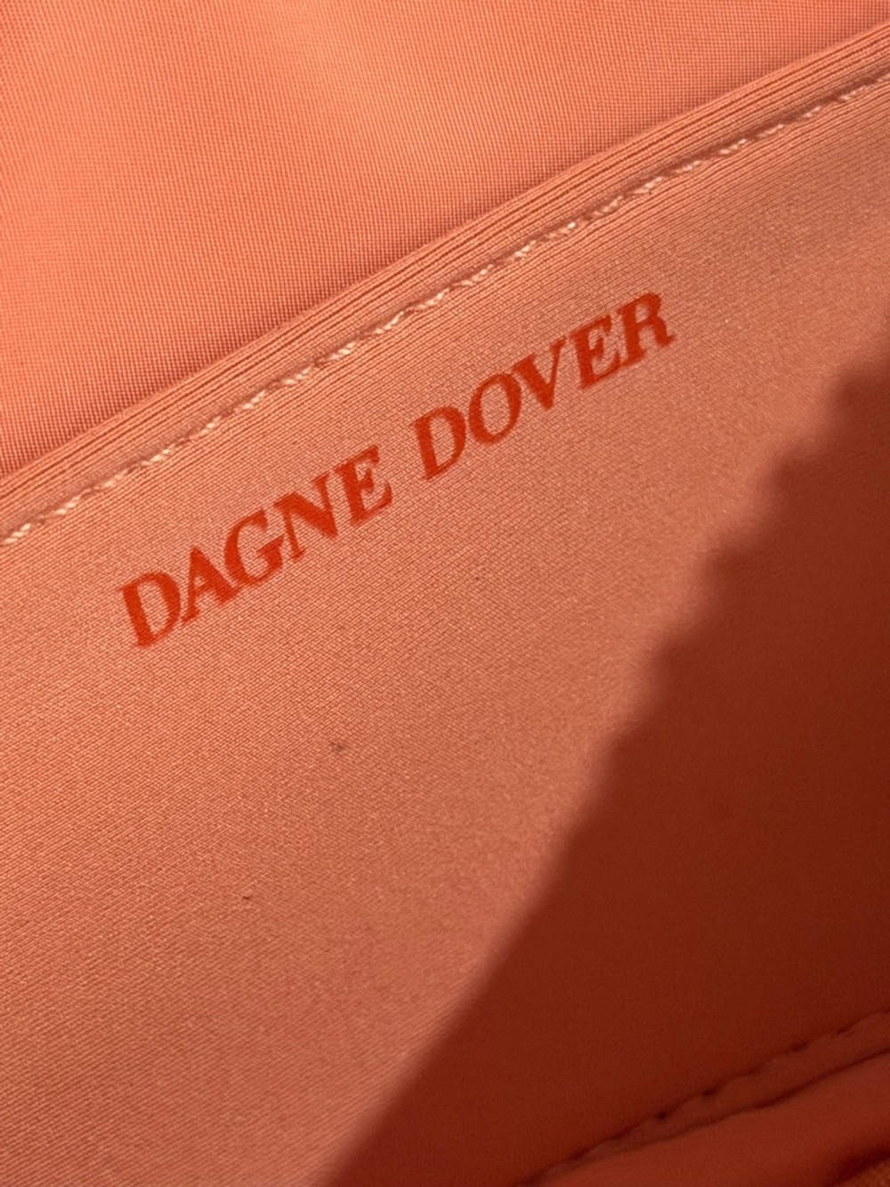 Dagne Dover ACE NEOPRENE FANNY PACK Orange EUC Adjustable Strap Waist Belt - Picture 8 of 11